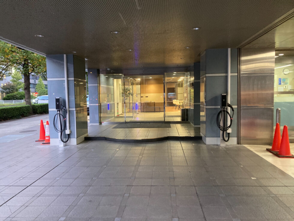 神奈川県｜EV充電設備工事の施工写真
