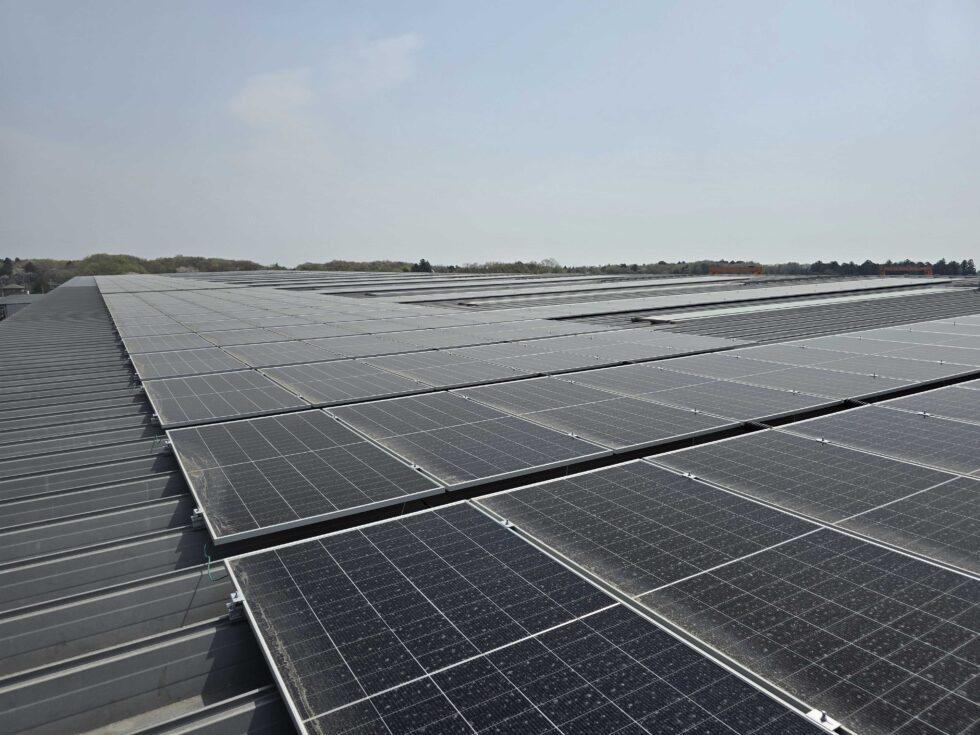 栃木県の工場様｜太陽光発電設備 222.2kWの施工写真