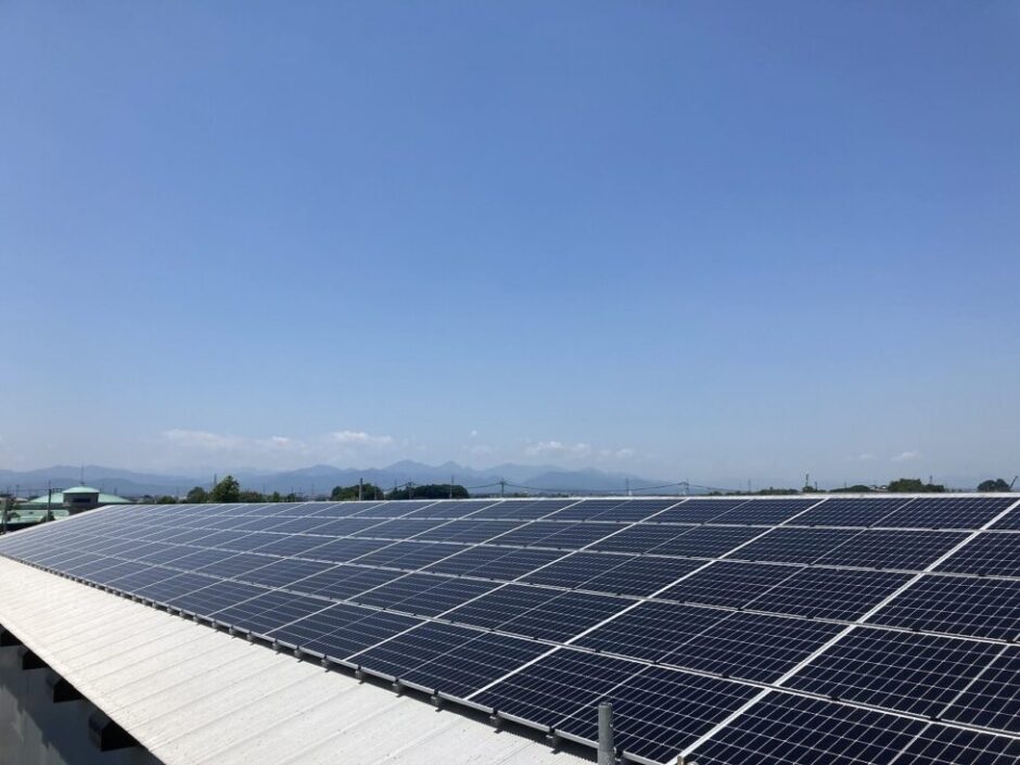 埼玉県本庄市の養鶏場様(自家消費型太陽光)の施工写真