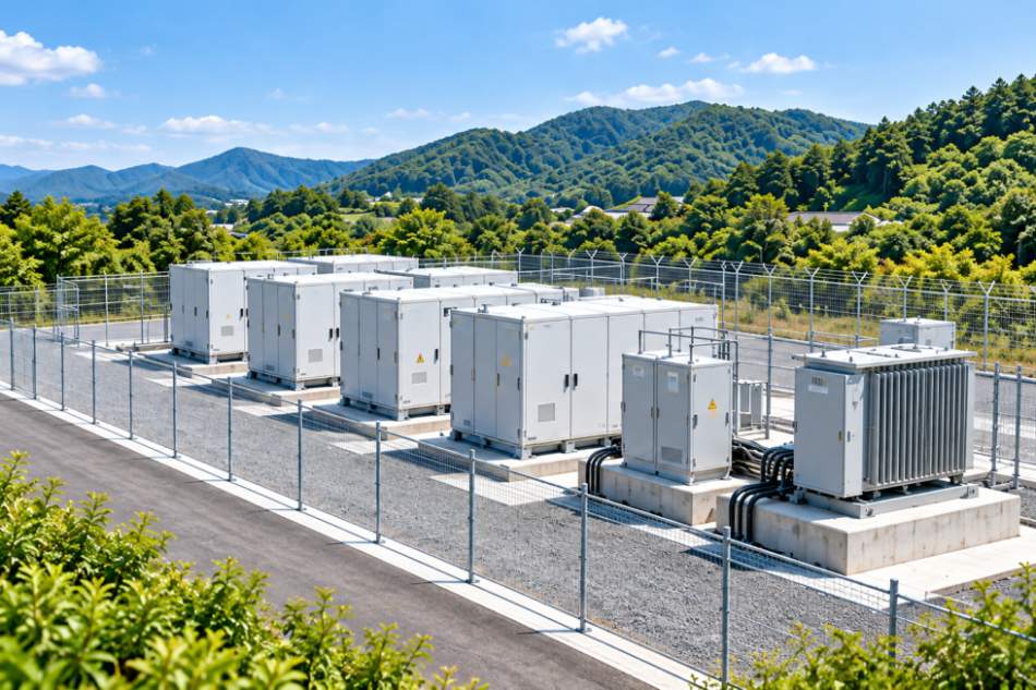 系統・産業用蓄電池の設備イメージ