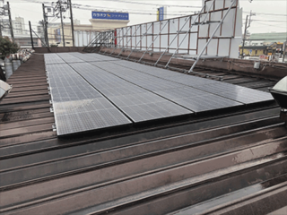茨城県工場に自家消費型太陽光発電を施工